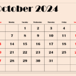 October 2024 Calendar Printable Pdf Free Templates With Holidays |  Calendar 2024