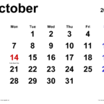 October 2024 Calendar | Templates For Word, Excel And Pdf | August   October 2024 Calendar