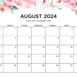 Printable August 2024 Calendar Templates With Holidays |  Calendar 2024