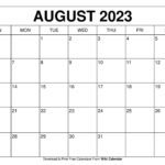 Printable August 2024 Calendar Templates With Holidays | Wiki Calendar August 2024