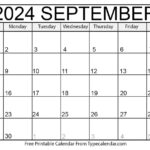 September 2024 Calendars | Free Printable Templates | Printable Monthly Calendar August And September 2024