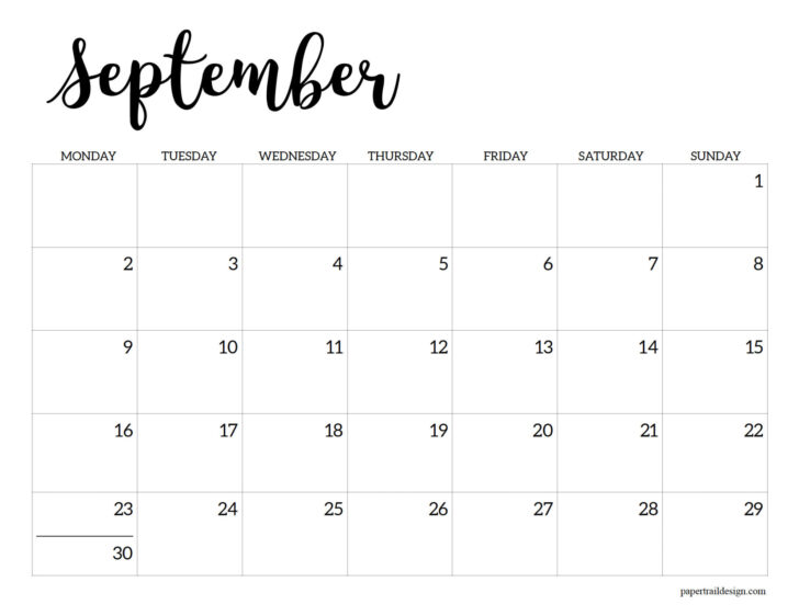 Free Printable Calendar September 2024 to June 2025 | Calendar 2024