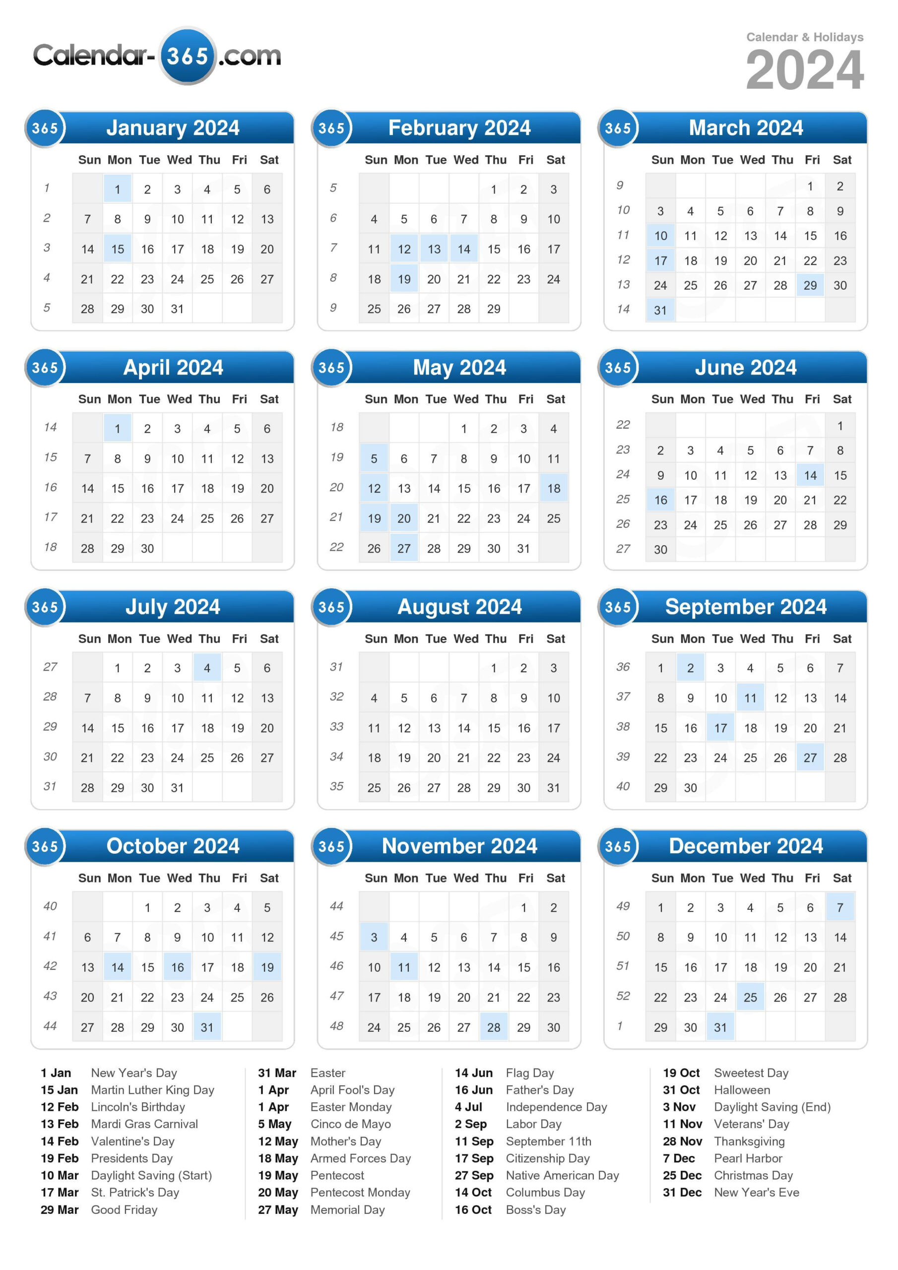 2024 Calendar | Show Me September 2024 Calendar