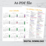 2024 Catholic Calendar Digital Download   Etsy | Catholic Calendar September 2024