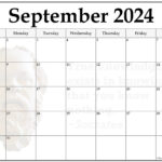 24+ September 2024 Quote Calendars | September 24 Printable Calendar