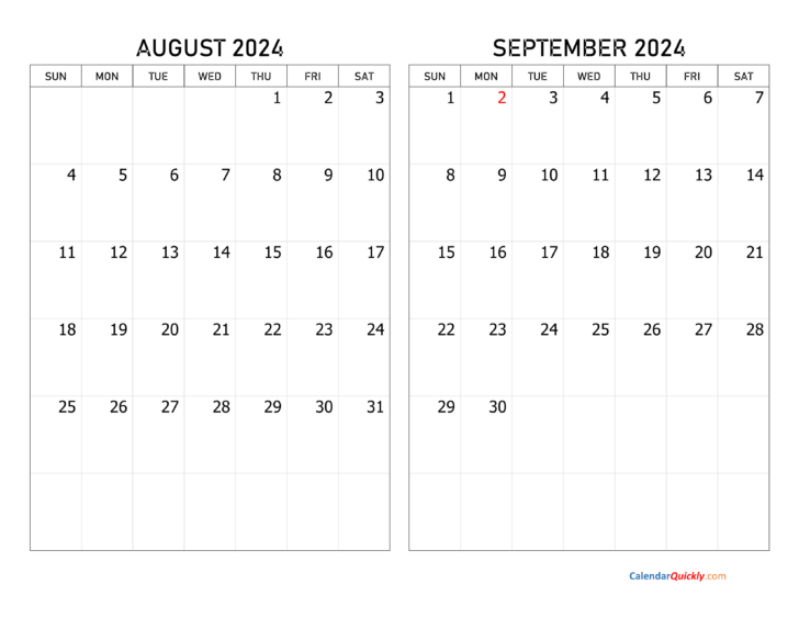 August September October Calendar 2024 | Calendar 2024