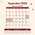 Chinese Calendar September 2024 Template   Edit Online & Download | Chinese Calendar September 2024