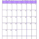 Cute & Fun September 2024 Calendar Printables | September 2024 Calendar Printable Portrait