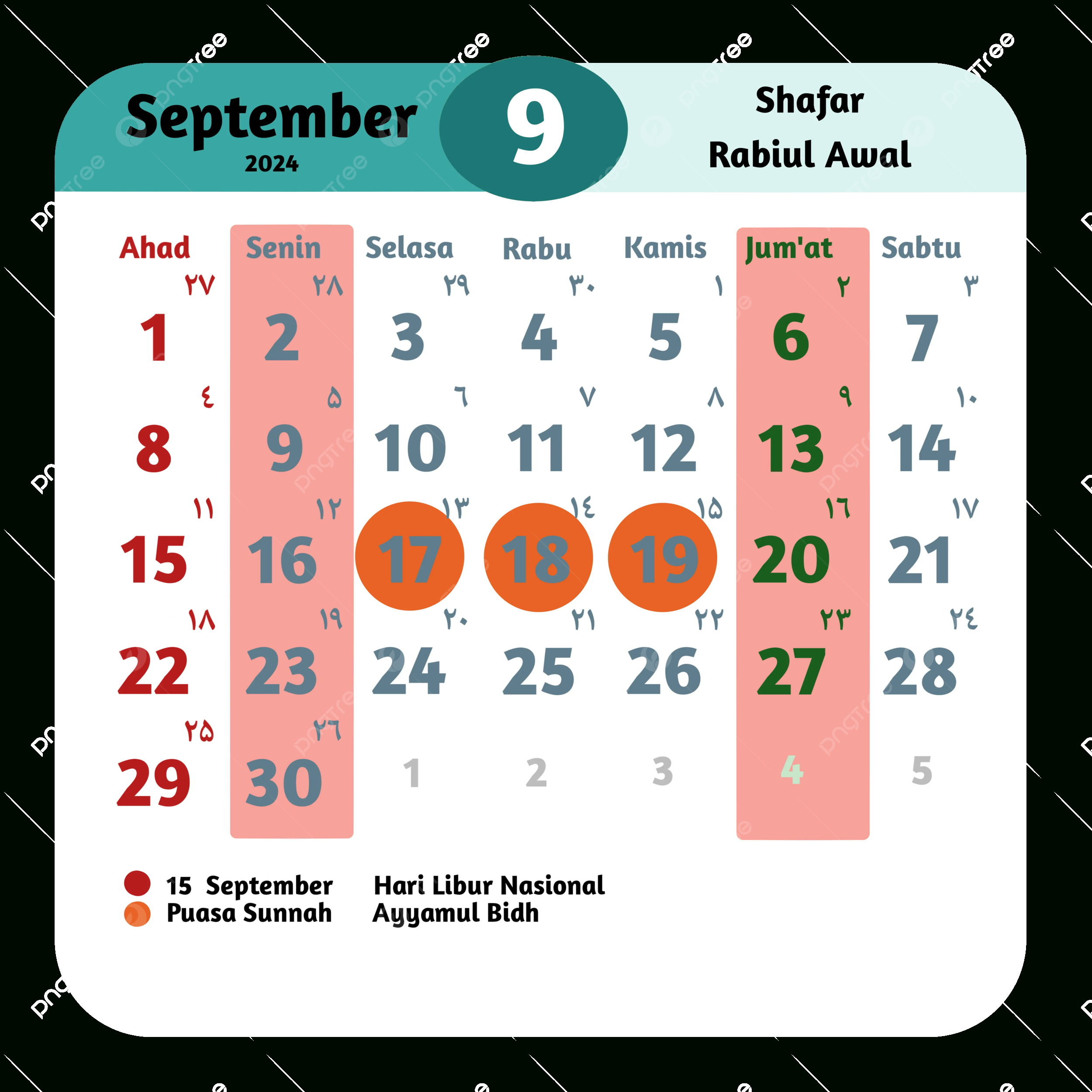 Hijri And Gregorian Calendars September 2024, 2024 Calendar, Hijri | Calendar 2024