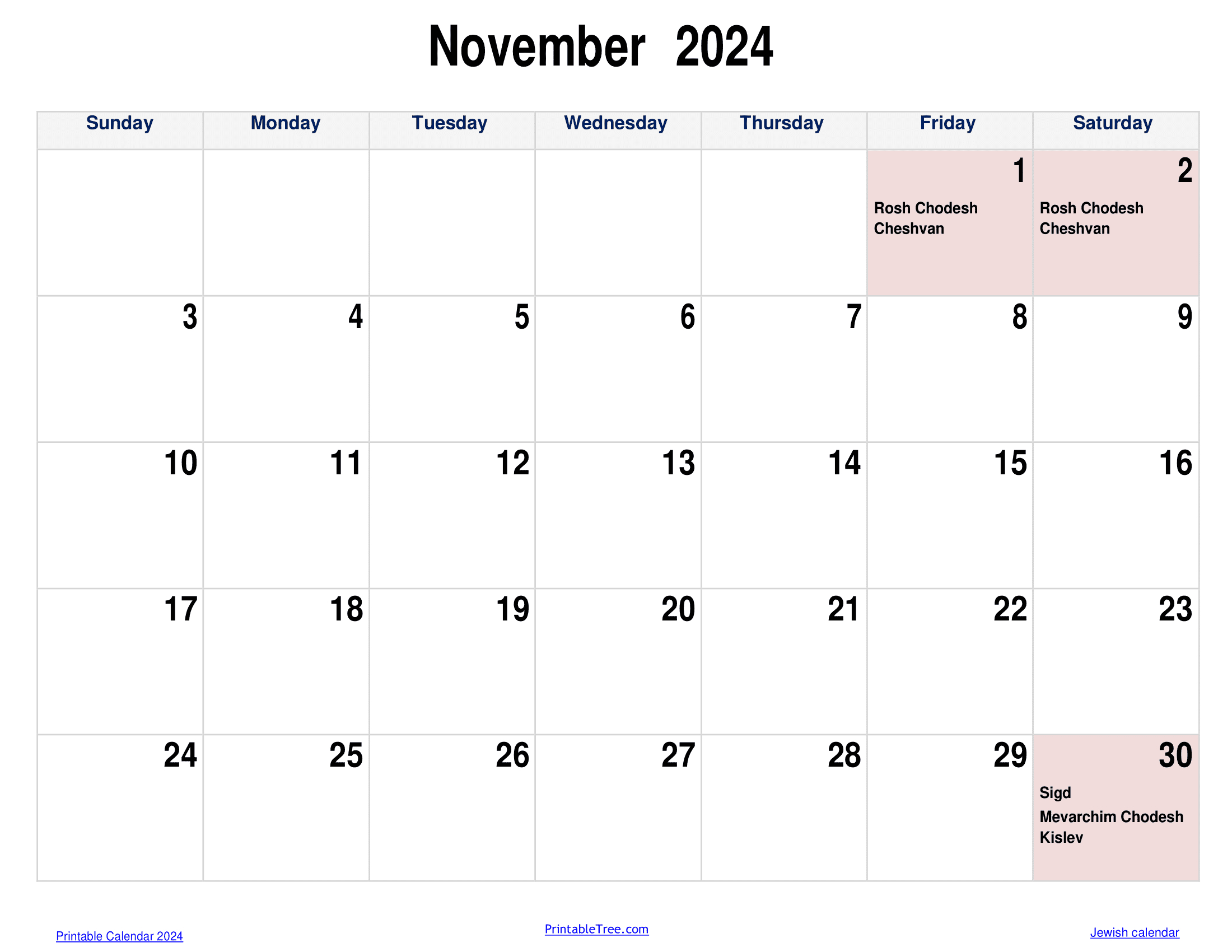 Jewish Calendar 2024, 2025 Pdf Templates With Jewish Holidays Lists | Calendar 2024