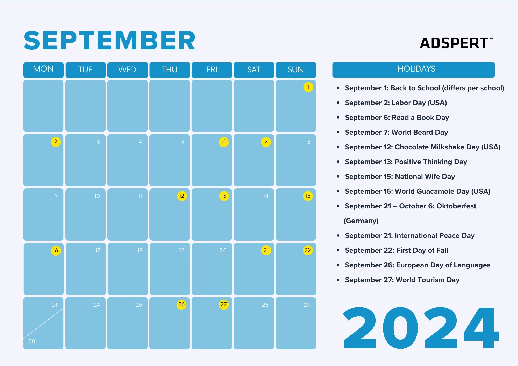 Retail Calendar 2024 For Ecommerce (International) | Calendar 2024