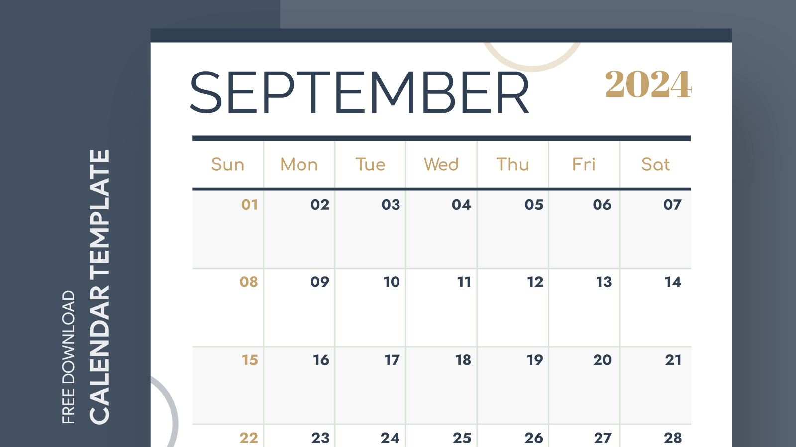 September 2024 Calendar Free Google Docs Template - Gdoc.io | Google Calendar-September 2024