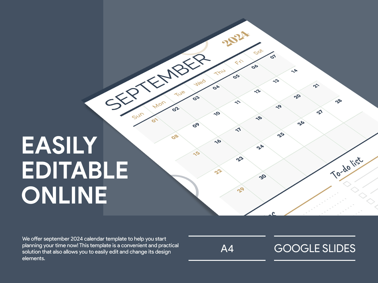 September 2024 Calendar Free Google Docs Templatefree Google | Google Calendar-September 2024