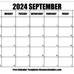 September 2024 Calendar   Free Printable With Holidays And Observances |  Calendar 2024