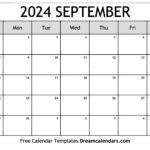 September 2024 Calendar   Free Printable With Holidays And Observances |  Calendar 2024