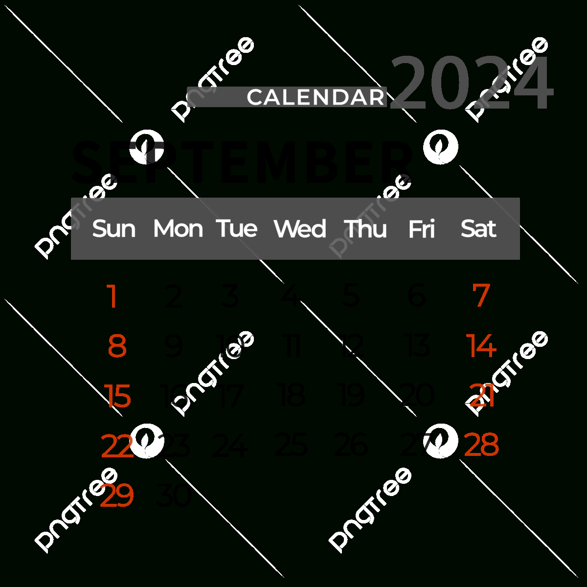 September 2024 Calendar Simple, Two Thousand And Twenty Four | Calendar 2024