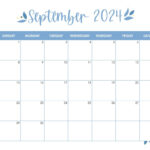 September 2024 Calendars   50 Free Printables | Printabulls | Editable September Calendar 2024