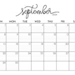 September 2024 Calendars   50 Free Printables | Printabulls | How Many Days In September 2024 Calendar