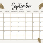 September 2024 Calendars   50 Free Printables | Printabulls | Printable Blank September 2024 Calendar