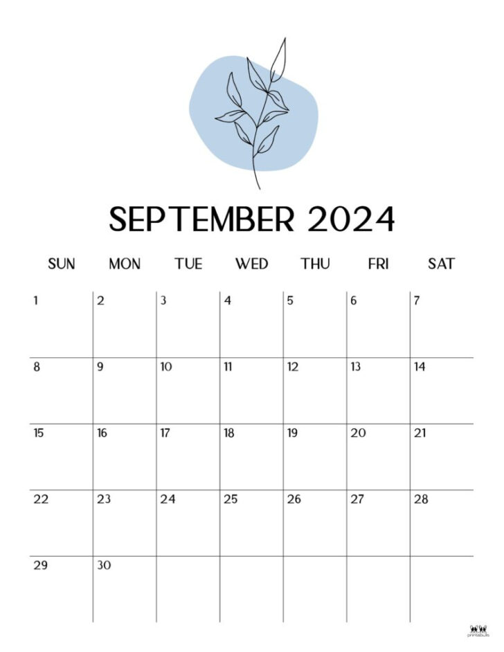 September Calendar 2024 Vertical | Calendar 2024