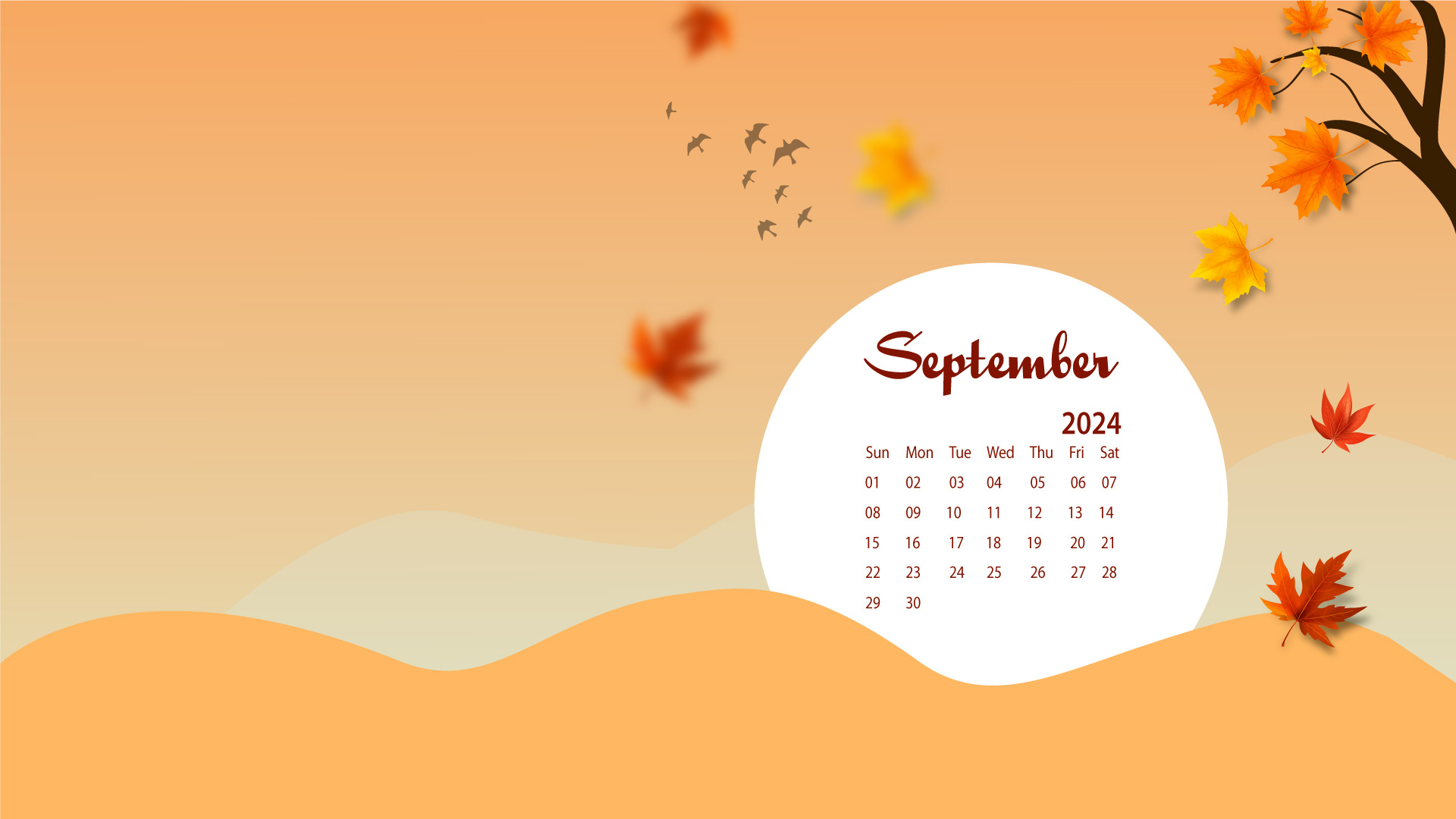 September 2024 Desktop Wallpaper Calendar - Calendarlabs | Calendar 2024