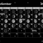 September 2024 Lunar Calendar, Moon Cycles, Moon Phases Stock |  Calendar 2024