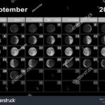 September 2024 Mondkalender, Mondzyklen, Mondphasen | Moon Calendar 2024 September