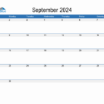 September 2024 Monthly Calendar With Spain Holidays |  Calendar 2024