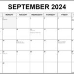 September 2024 With Holidays Calendar | August And September 2024 Calendar With Holidays