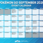 September Visual Event Calendar Infographic : R/Thesilphroad | Pokemon Go September 2024 Calendar