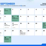 Social Media Holiday Calendar For 2024 | September Content Calendar 2024