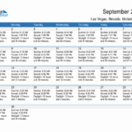 Sunrise And Sunset Times In Las Vegas, Nevada, United States |  Calendar 2024