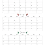 Free 3 Month Calendars 2024 | Printable 3 Month Calendar October November December 2024