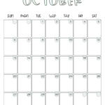 October 2024 Calendar   20 Cute & Free Printables | Saturdaygift |  Calendar 2024