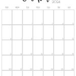 October 2024 Calendar   20 Cute & Free Printables | Saturdaygift |  Calendar 2024