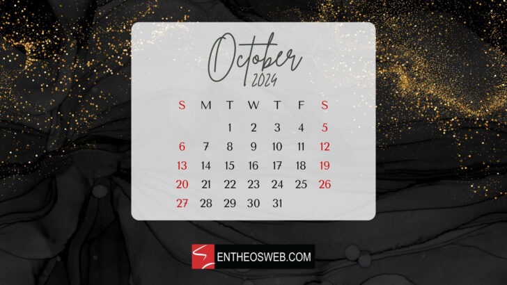 October 2024 Calendar Desktop Wallpaper | Calendar 2024