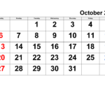 October 2024 Calendar | Free Printable Pdf, Xls And Png | October 2024 Weekly Calendar