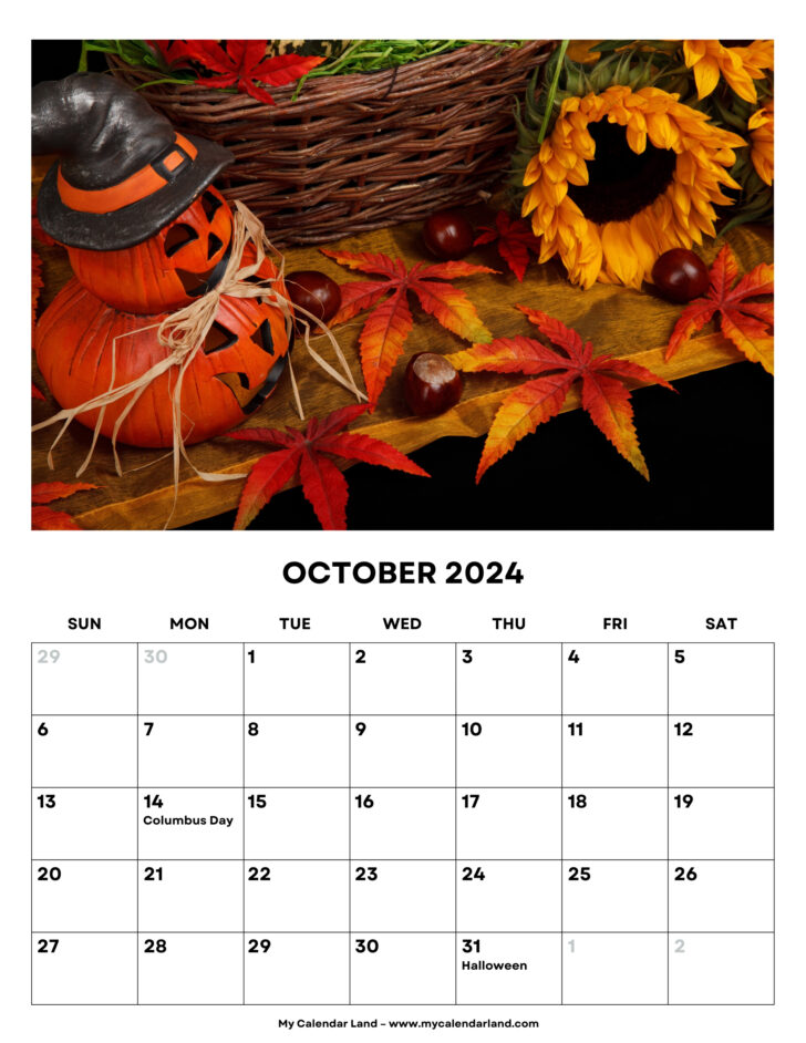 October 2024 Calendar Ideas | Calendar 2024