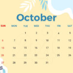 October 2024 Calendar Template For Powerpoint And Google Slides | October 2024 Google Calendar