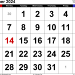 October 2024 Calendar | Templates For Word, Excel And Pdf |  Calendar 2024