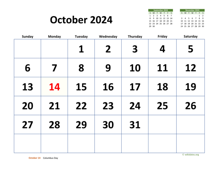 October 27 Calendar 2024 | Calendar 2024