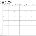 October 2024 Calendar With Notes   Handy Calendars | October 2024 Calendar With Notes