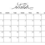 October 2024 Calendars   50 Free Printables | Printabulls | Blank Calendar Template October 2024 Printable