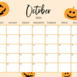 October 2024 Calendars   50 Free Printables | Printabulls | Cute October 2024 Calendar Printable