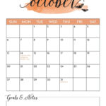 October 2024 Calendars   50 Free Printables | Printabulls | Cute Printable October 2024 Calendar