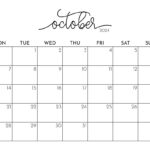 October 2024 Calendars   50 Free Printables | Printabulls | October 2024 Calendar Download