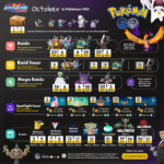 October In Pokemon Go : R/Thesilphroad | October 2024 Calendar Pokemon Go