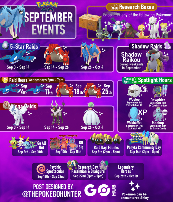 October 2024 Calendar Pokemon Go | Calendar 2024