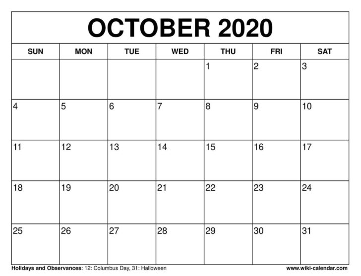 Free Printable Calendar October 2024 Wiki | Calendar 2024