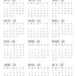 2024 2025 Calendar Free Printables   World Of Printables | November Printable Classroom Calendar 2024